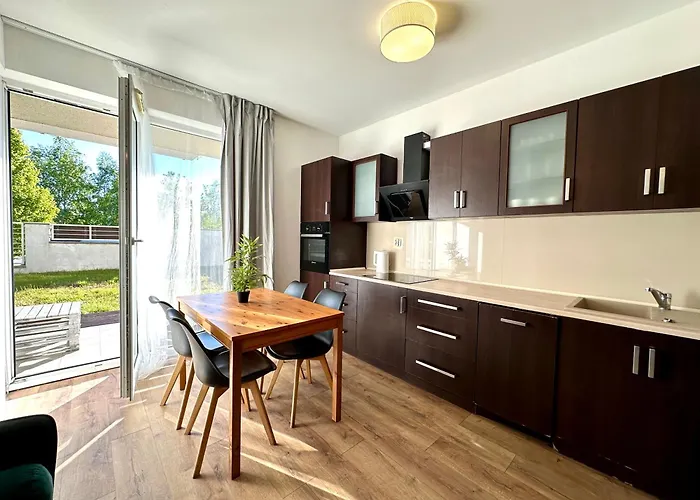 Mieszkanie Z Ogrodem & Parking * غدانسك