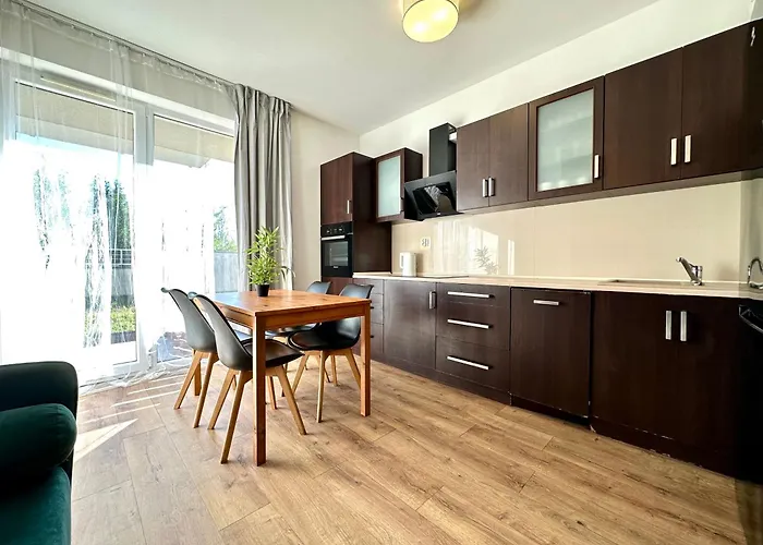 Mieszkanie Z Ogrodem & Parking * غدانسك